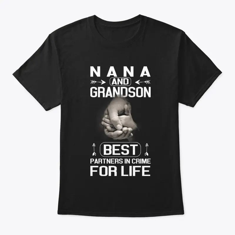 Nana and Grandson Best Partners in Crime