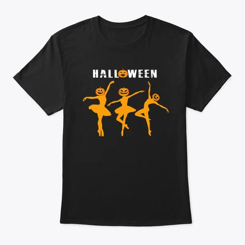 Happy Halloween Dancing Ballet t-shirt